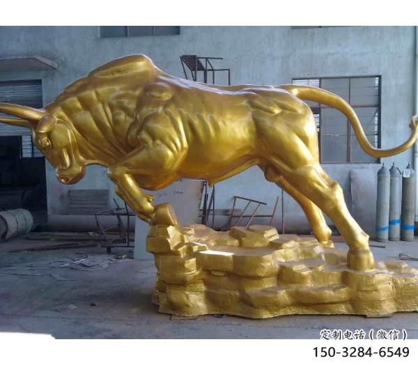 仿真開荒牛銅雕塑 店門口園林雕塑 動(dòng)物小品 仿真開荒牛銅雕塑 店門口園林雕塑 動(dòng)物小品