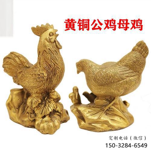 景區小雞雕塑，動物主題，彩繪工藝