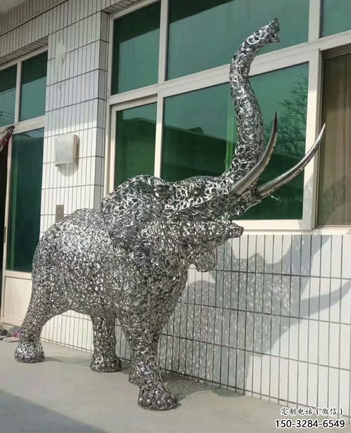校園小象雕塑,可愛(ài)題材,鏡面工藝 校園小象雕塑,可愛(ài)題材,鏡面工藝