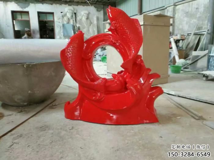 風景區鯉魚雕塑 售樓處廣場雕塑 仿古擺件 風景區鯉魚雕塑 售樓處廣場雕塑 仿古擺件