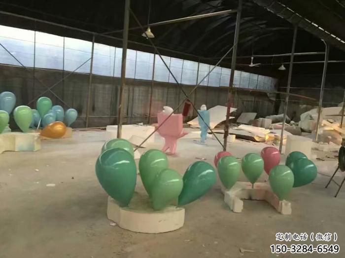 庭院氣球雕塑,鍍金歐式雕塑,噴漆形式 庭院氣球雕塑,鍍金歐式雕塑,噴漆形式