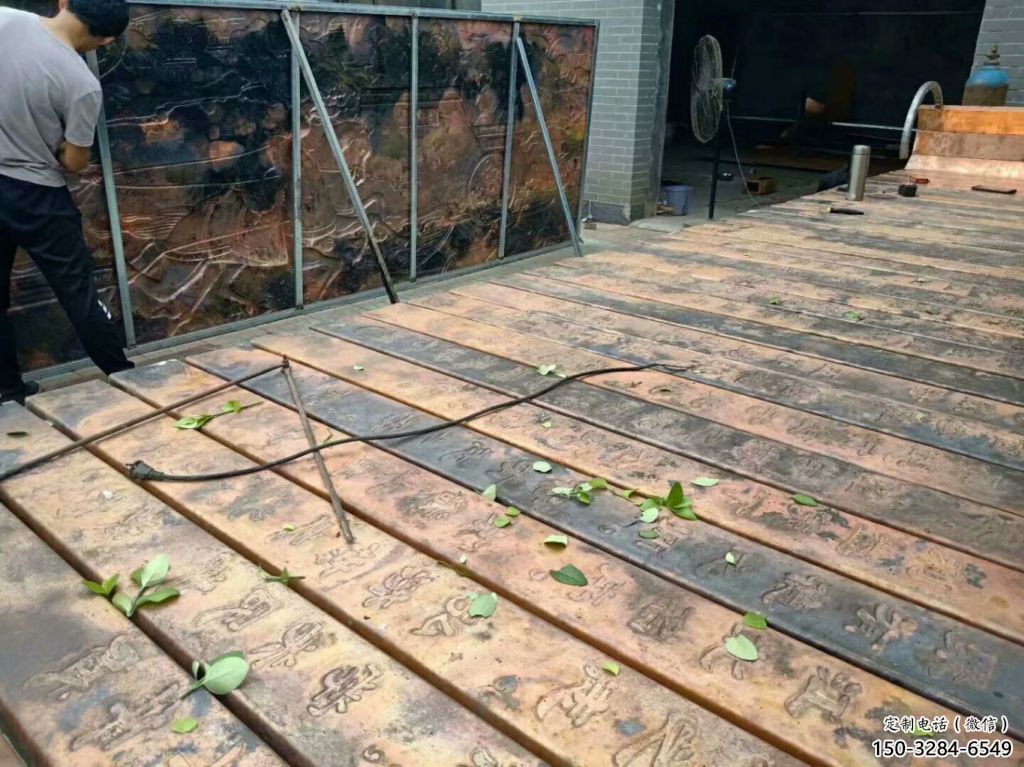 戶外書卷雕塑，鍍金歐式雕塑，鍍金工藝