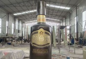 戶外酒瓶雕塑，仿真歐式雕塑，仿真工藝