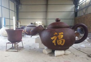 室內酒壺雕塑 仿真景觀擺件 大型雕塑
