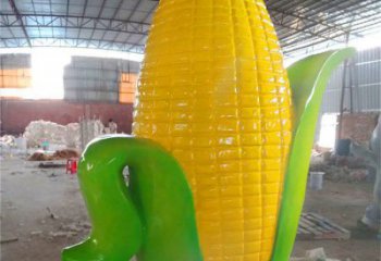 街道玉米雕塑 現代景觀擺件 彩繪雕塑