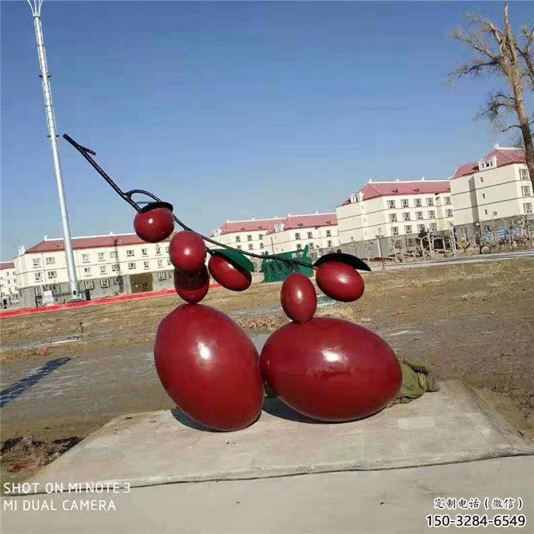 園林紅棗雕塑 風景區(qū)仿真雕塑 廣場小品 園林紅棗雕塑 風景區(qū)仿真雕塑 廣場小品