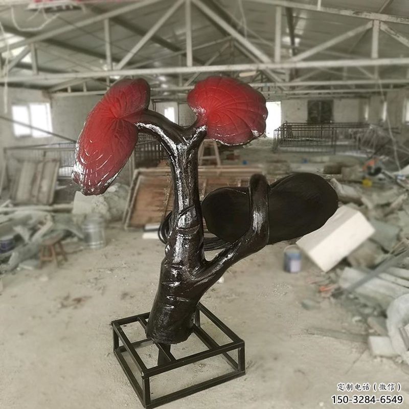 草地靈芝雕塑制造商 現代校園果蔬雕塑 大型植物雕塑 草地靈芝雕塑制造商 現代校園果蔬雕塑 大型植物雕塑