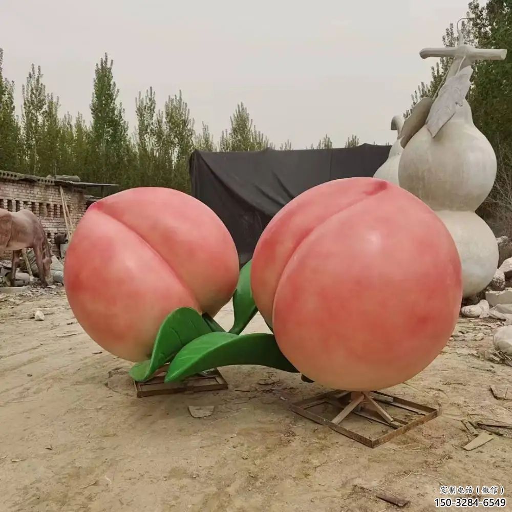 房地產(chǎn)桃子雕塑 現(xiàn)代景觀水果雕塑 幾何果蔬雕塑 房地產(chǎn)桃子雕塑 現(xiàn)代景觀水果雕塑 幾何果蔬雕塑