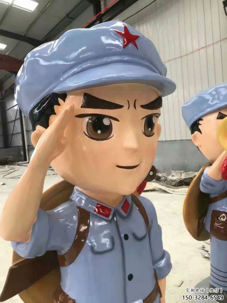 交警雕塑 電鍍現(xiàn)代軍人雕塑 公園士兵雕塑