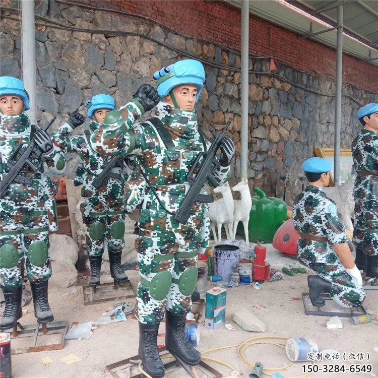 鑄銅武警雕塑 黃銅警察雕塑 步行街戰(zhàn)士雕塑 鑄銅武警雕塑 黃銅警察雕塑 步行街戰(zhàn)士雕塑