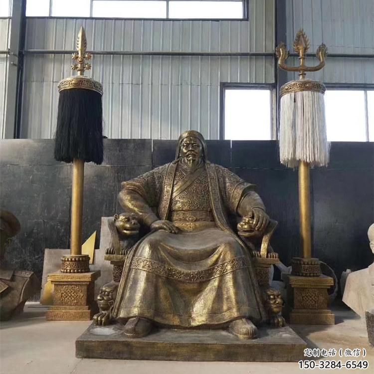 青銅皇帝雕塑 景觀校園古代雕塑 商業(yè)街雕塑 青銅皇帝雕塑 景觀校園古代雕塑 商業(yè)街雕塑