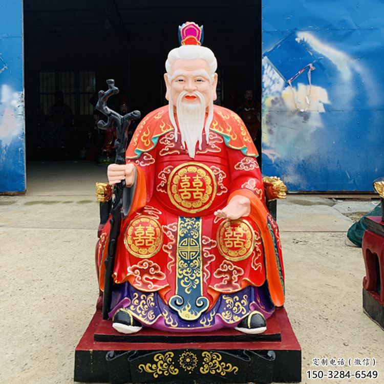 烤漆月老雕塑 景觀古代雕塑 室內(nèi)神話雕塑 烤漆月老雕塑 景觀古代雕塑 室內(nèi)神話雕塑