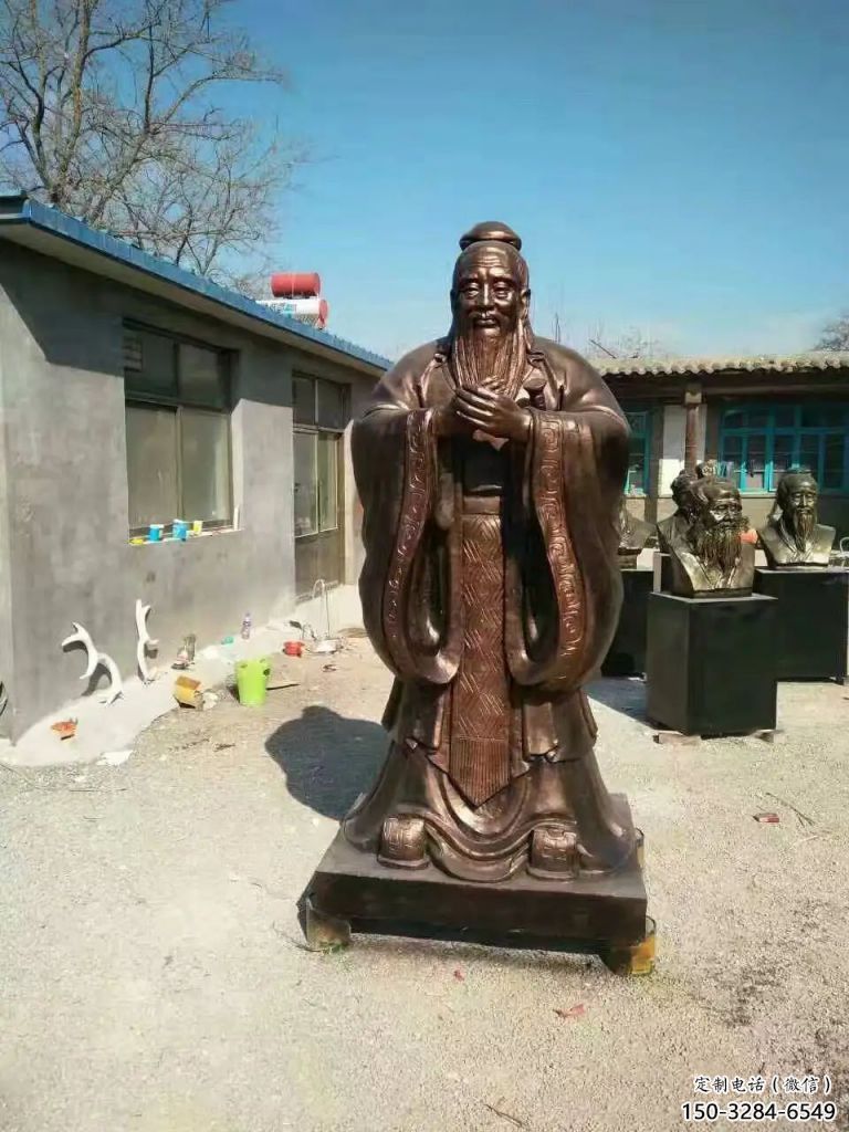 室內(nèi)孔子雕塑 仿真景觀雕塑 大型古代雕塑 室內(nèi)孔子雕塑 仿真景觀雕塑 大型古代雕塑