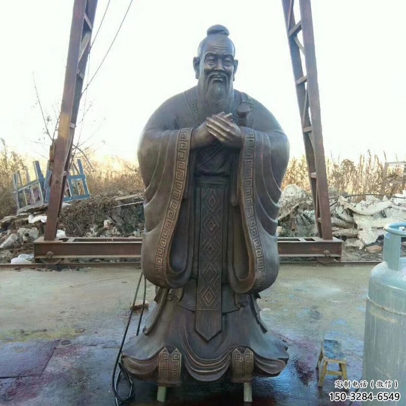 商場(chǎng)孔子雕塑 學(xué)校雕塑 店門口小品 商場(chǎng)孔子雕塑 學(xué)校雕塑 店門口小品