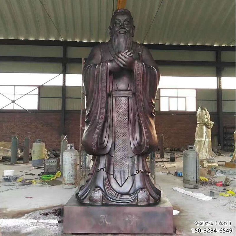 售樓處孔子雕塑 商業街雕塑 學校擺件 售樓處孔子雕塑 商業街雕塑 學校擺件