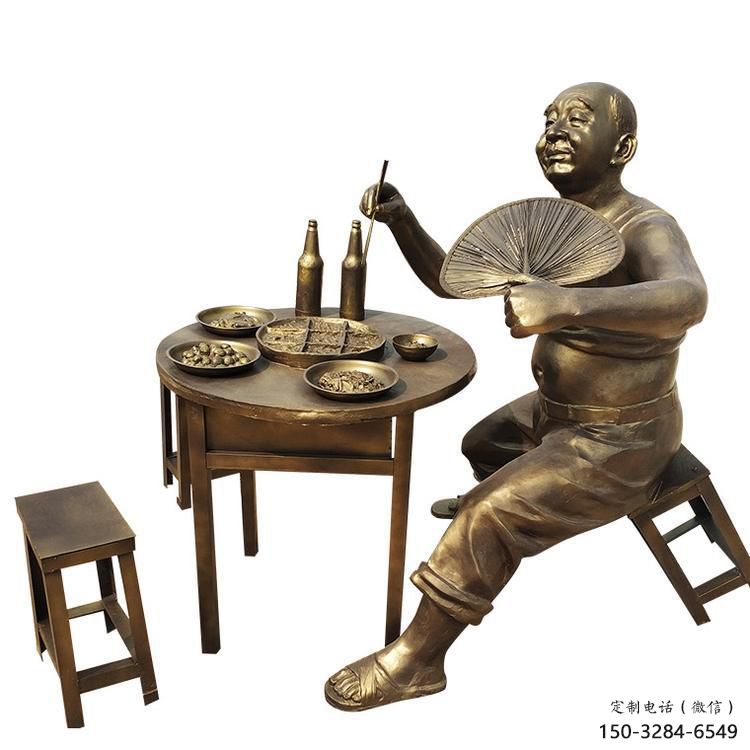 街道老人雕塑 現(xiàn)代景觀擺件 彩繪古代雕塑 街道老人雕塑 現(xiàn)代景觀擺件 彩繪古代雕塑