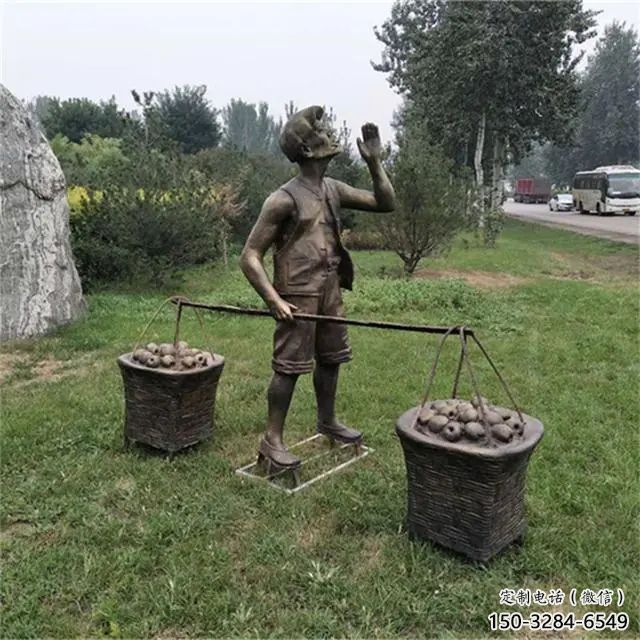 園林貨郎雕塑 風(fēng)景區(qū)民俗雕塑 廣場(chǎng)小品 園林貨郎雕塑 風(fēng)景區(qū)民俗雕塑 廣場(chǎng)小品