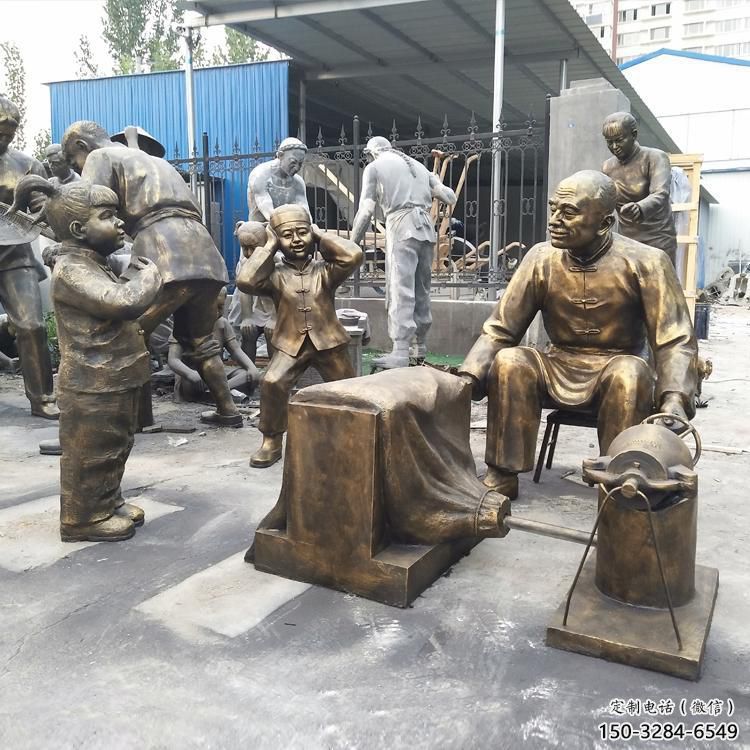 商業(yè)街爆米花雕塑 烤漆民俗雕塑 彩繪小吃雕塑 商業(yè)街爆米花雕塑 烤漆民俗雕塑 彩繪小吃雕塑