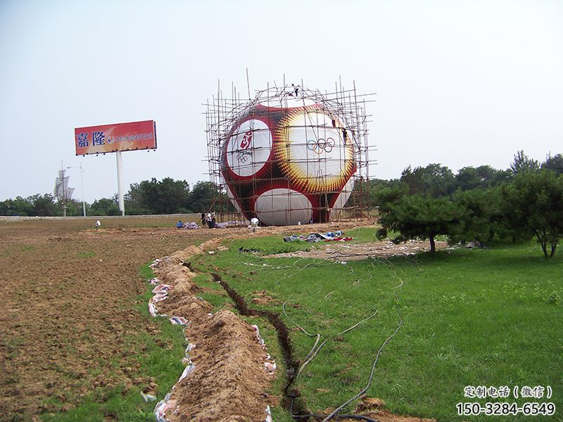 商業(yè)街足球雕塑 烤漆球體雕塑 彩繪球類雕塑 商業(yè)街足球雕塑 烤漆球體雕塑 彩繪球類雕塑