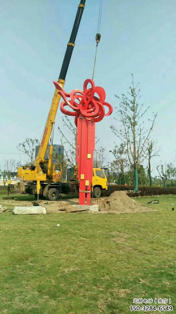 中國(guó)結(jié)雕塑 景觀美陳雕塑 噴漆文化雕塑 中國(guó)結(jié)雕塑 景觀美陳雕塑 噴漆文化雕塑