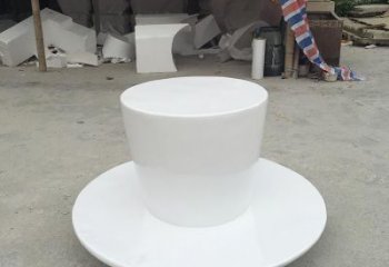 草地酒杯雕塑 現(xiàn)代校園酒杯子雕塑 大型杯子雕塑