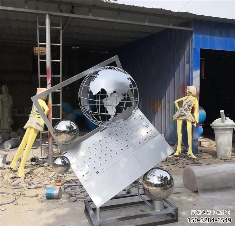 商業(yè)街電腦雕塑 烤漆筆記本雕塑 彩繪雕塑 商業(yè)街電腦雕塑 烤漆筆記本雕塑 彩繪雕塑