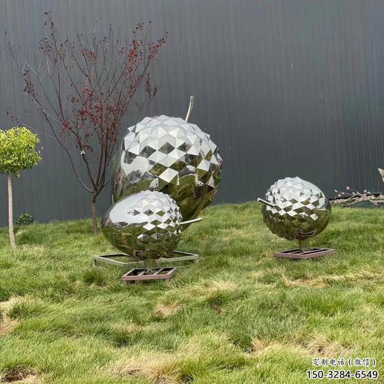 仿真松塔雕塑 電鍍現(xiàn)代松果造型 部隊雕塑 仿真松塔雕塑 電鍍現(xiàn)代松果造型 部隊雕塑
