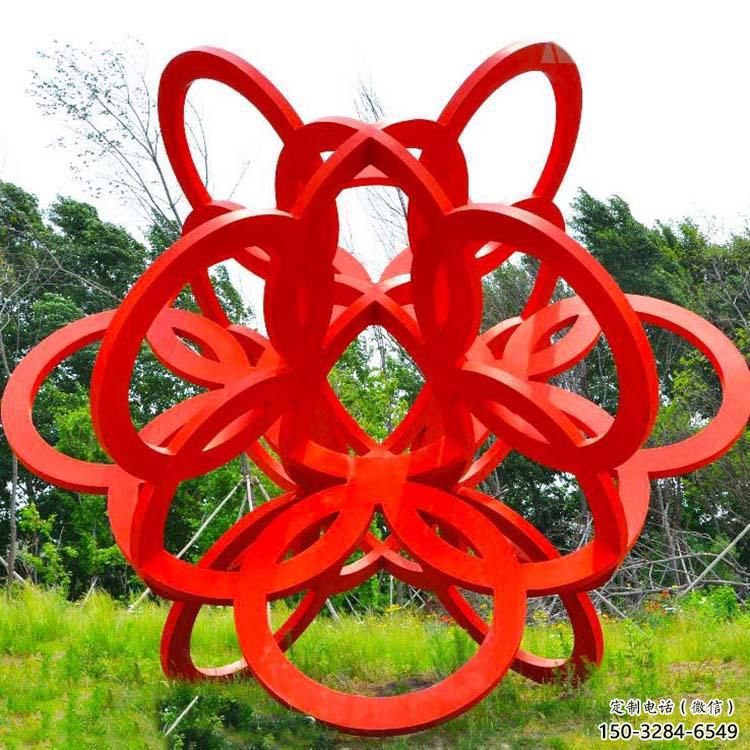 彩繪花環(huán)雕塑 景觀雕塑 街頭環(huán)形雕塑 彩繪花環(huán)雕塑 景觀雕塑 街頭環(huán)形雕塑