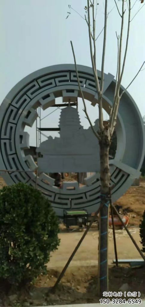 中式花環(huán)雕塑 啞光環(huán)形雕塑 游樂場雕塑 中式花環(huán)雕塑 啞光環(huán)形雕塑 游樂場雕塑