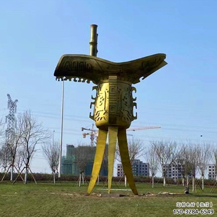 彩繪酒尊雕塑 電鍍現(xiàn)代酒尊杯雕塑 公園酒器雕塑 彩繪酒尊雕塑 電鍍現(xiàn)代酒尊杯雕塑 公園酒器雕塑