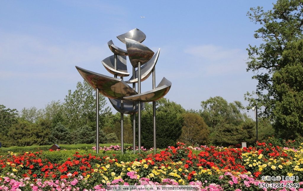 抽象月季花雕塑 啞光花卉雕塑 室內花朵雕塑 抽象月季花雕塑 啞光花卉雕塑 室內花朵雕塑