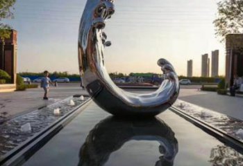 仿古水花雕塑 騰飛水景雕塑 房地產(chǎn)雕塑