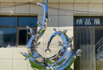 街頭水花雕塑 大型別墅區(qū)雕塑 鋼管水景雕塑