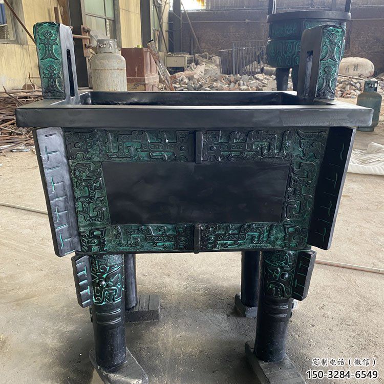 大型青銅鼎銅雕生產(chǎn) 大型青銅鼎銅雕生產(chǎn)