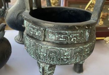 圓鼎雕塑，銅器景觀雕塑，鑄銅工藝