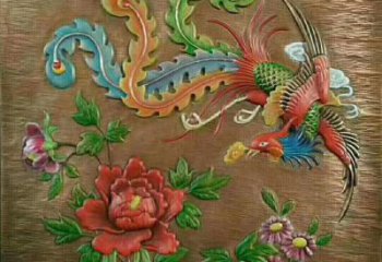 鳳凰浮雕觀賞型，街景小品，動物浮雕主題常用