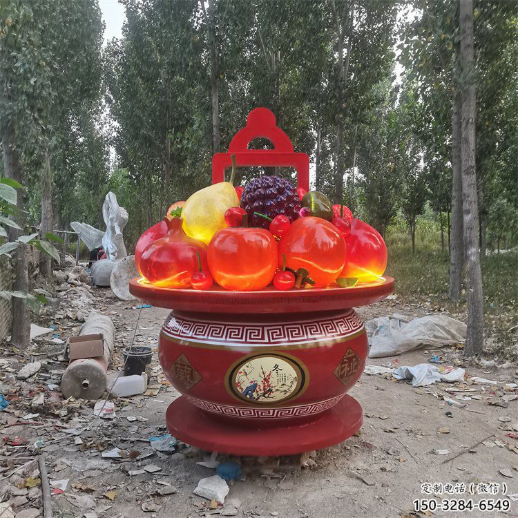 果籃雕塑供應,花園小品,酒店不銹鋼果籃雕塑展品 果籃雕塑供應,花園小品,酒店不銹鋼果籃雕塑展品