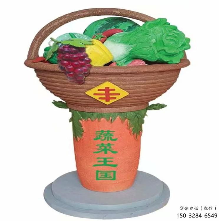 果籃雕塑定價,街景小品,鐵藝果籃雕塑批發 果籃雕塑定價,街景小品,鐵藝果籃雕塑批發