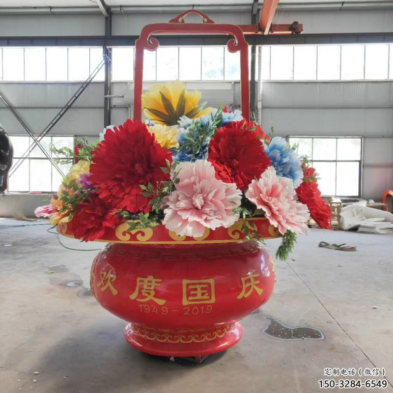 花籃雕塑標準，小區(qū)案例，房地產(chǎn)小區(qū)花籃雕塑常用
