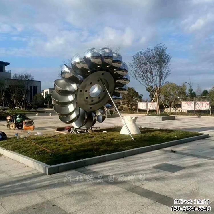 宣傳主題雕塑生產公司，藝術形象標識，地標美陳雕塑