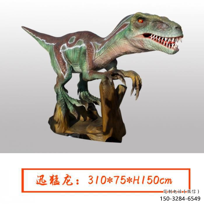 迅猛龍雕塑觀賞型,公園小品,發聲恐龍雕塑生產商 迅猛龍雕塑觀賞型,公園小品,發聲恐龍雕塑生產商