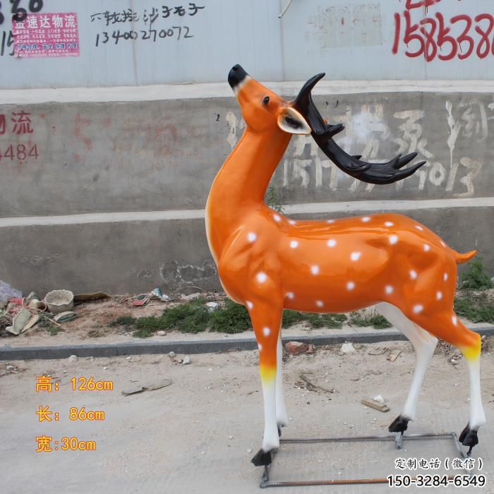 大型小鹿雕塑,彩繪工藝,玻璃鋼動(dòng)物雕塑廠家 大型小鹿雕塑,彩繪工藝,玻璃鋼動(dòng)物雕塑廠家