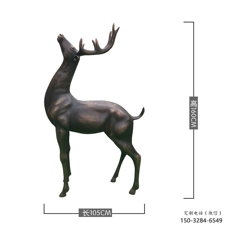 銅小鹿雕塑標準,景觀雕塑,小鹿銅雕塑提供 銅小鹿雕塑標準,景觀雕塑,小鹿銅雕塑提供