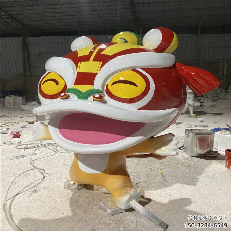 卡通形態(tài)效果,玻璃鋼卡通獅子雕塑,美陳景觀擺件 卡通形態(tài)效果,玻璃鋼卡通獅子雕塑,美陳景觀擺件