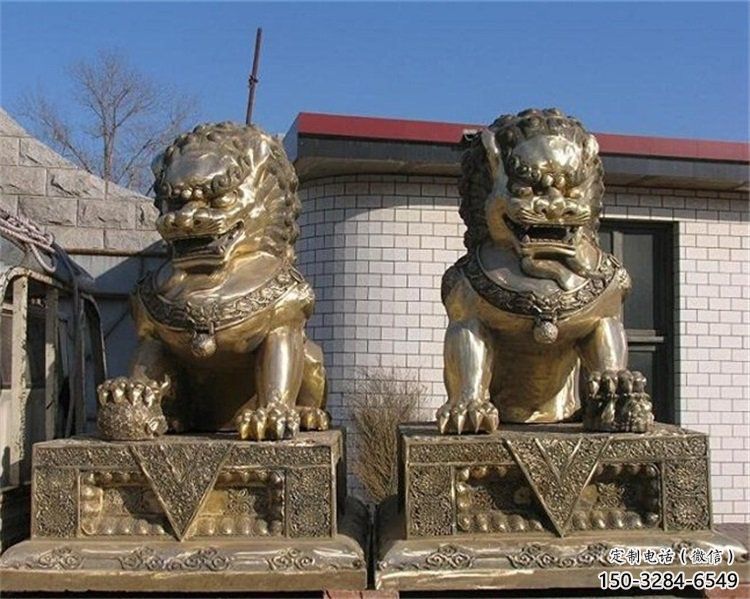 青銅獅子雕塑提供,鑄造藝術,中式蹲獅雕塑通用 青銅獅子雕塑提供,鑄造藝術,中式蹲獅雕塑通用