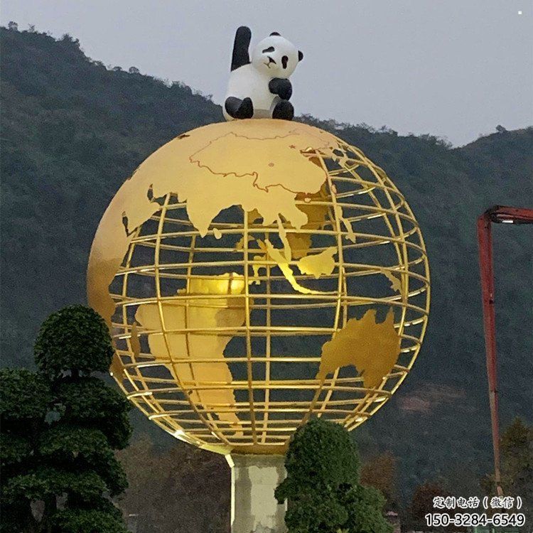 地球儀雕塑常用,鋼管組合,景觀烤漆地球儀雕塑生產 地球儀雕塑常用,鋼管組合,景觀烤漆地球儀雕塑生產