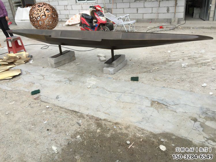 景觀船艇雕塑