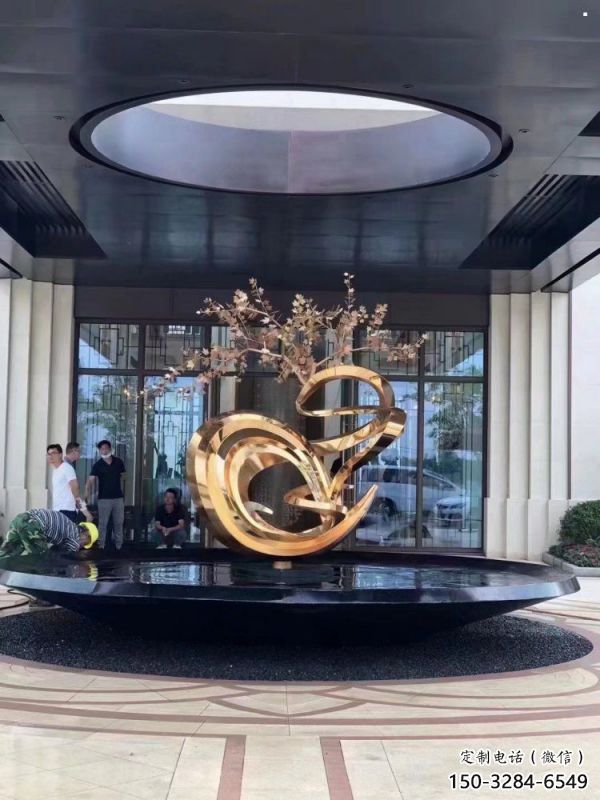 櫻花雕塑精選,室外軟裝,不銹鋼杏花雕塑廠家 櫻花雕塑精選,室外軟裝,不銹鋼杏花雕塑廠家