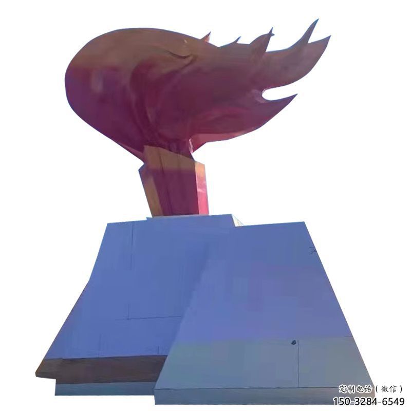 火炬雕塑供需，廣場雕塑，不銹鋼火炬雕塑選用