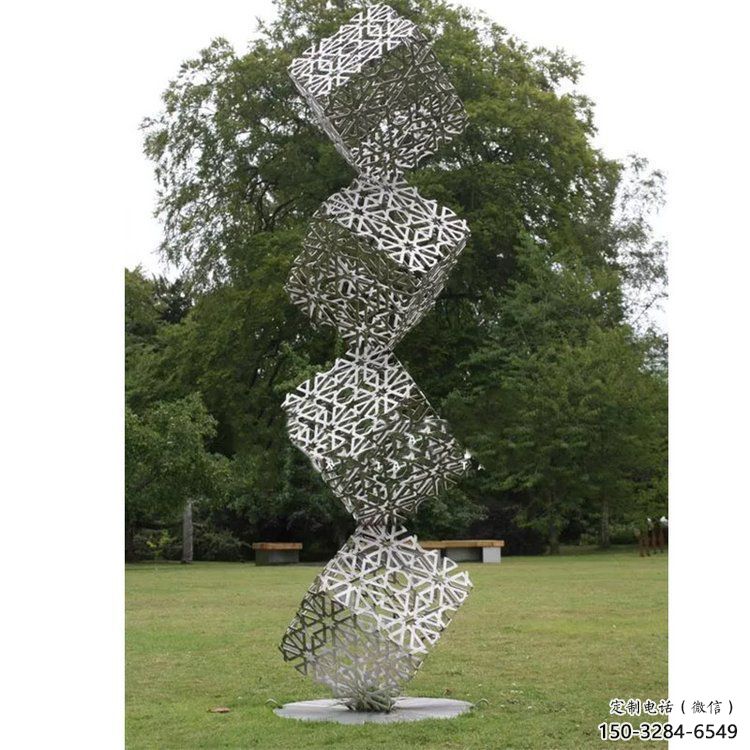 商業(yè)街積木雕塑 商業(yè)街積木雕塑